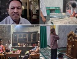 Terimakasih Kepada Bapak Dr. H. Budiyono SH.,MH ;Yang Telah Memberikan Karpet,Sajadah Dan Bantuan Paving Untuk Masjid AT-TAQWA